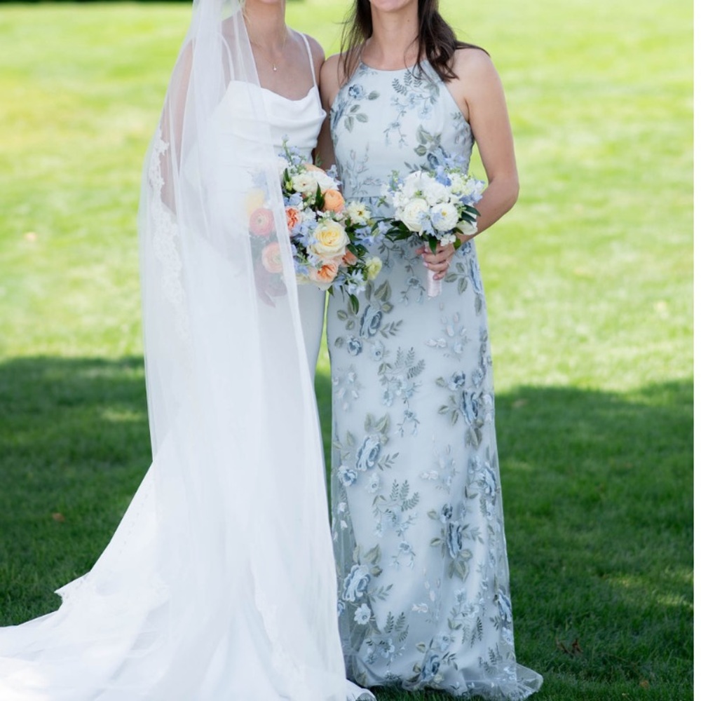 Jenny yoo Claire dress serenity blue
